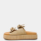 Kiki Platform Sandal- Raffia