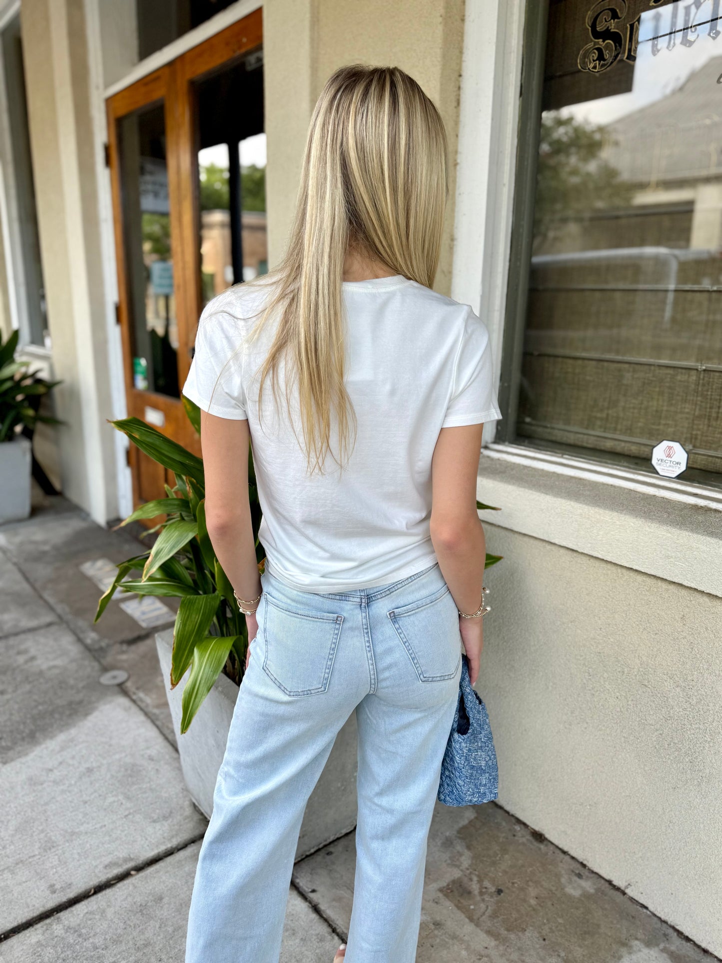 Ferrara Mineral Tee- White