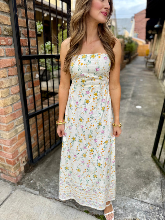 Nicole Strapless Maxi Dress