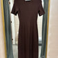 Francis Maxi Sweater Dress- Chestnut