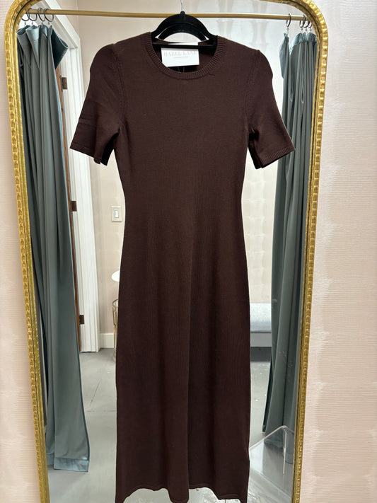 Francis Maxi Sweater Dress- Chestnut