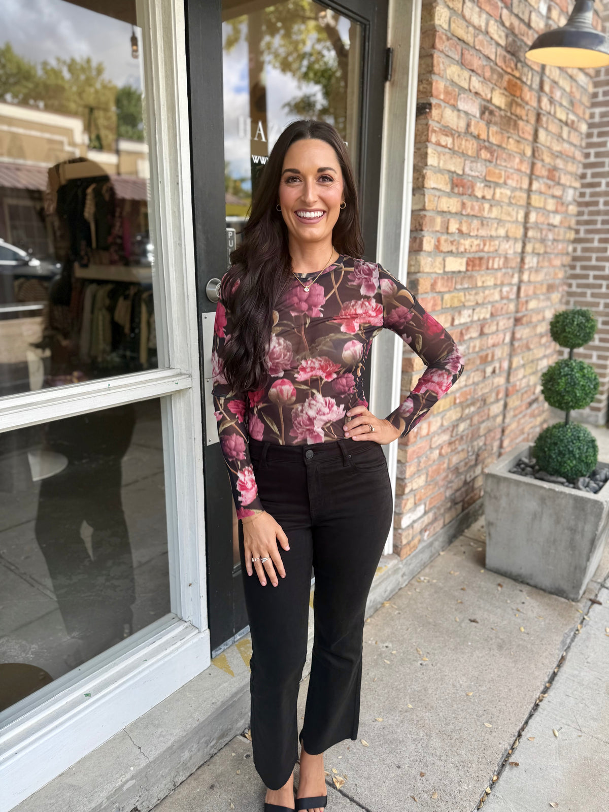 Sandy Knit Top- Rose Frost
