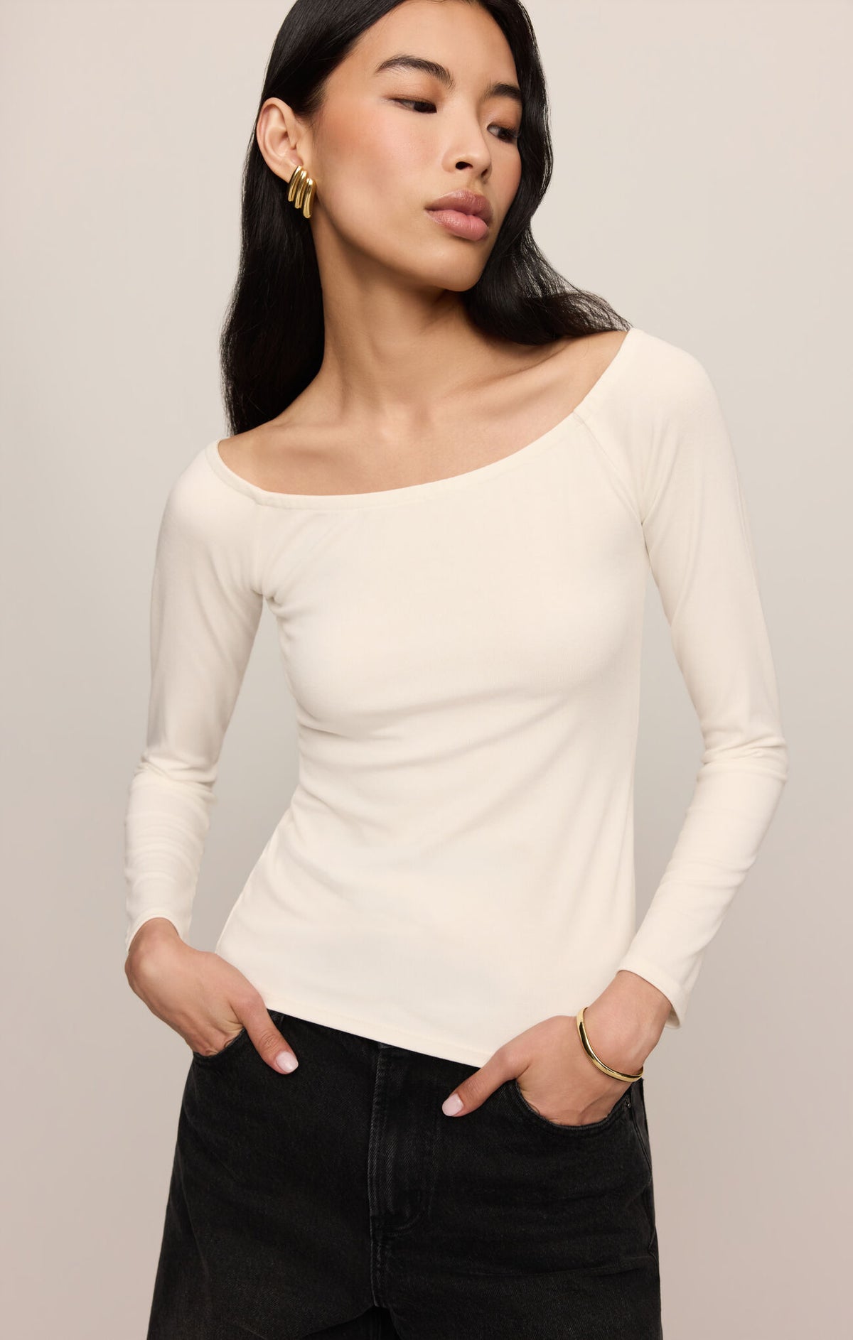 Z Supply Sabrina Top- Sandstone
