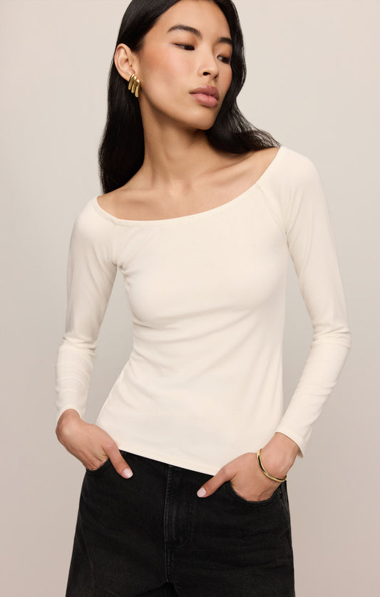 Z Supply Sabrina Top- Sandstone