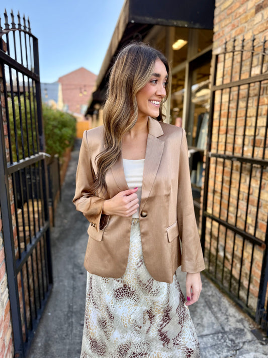 Betty Blazer- Taupe