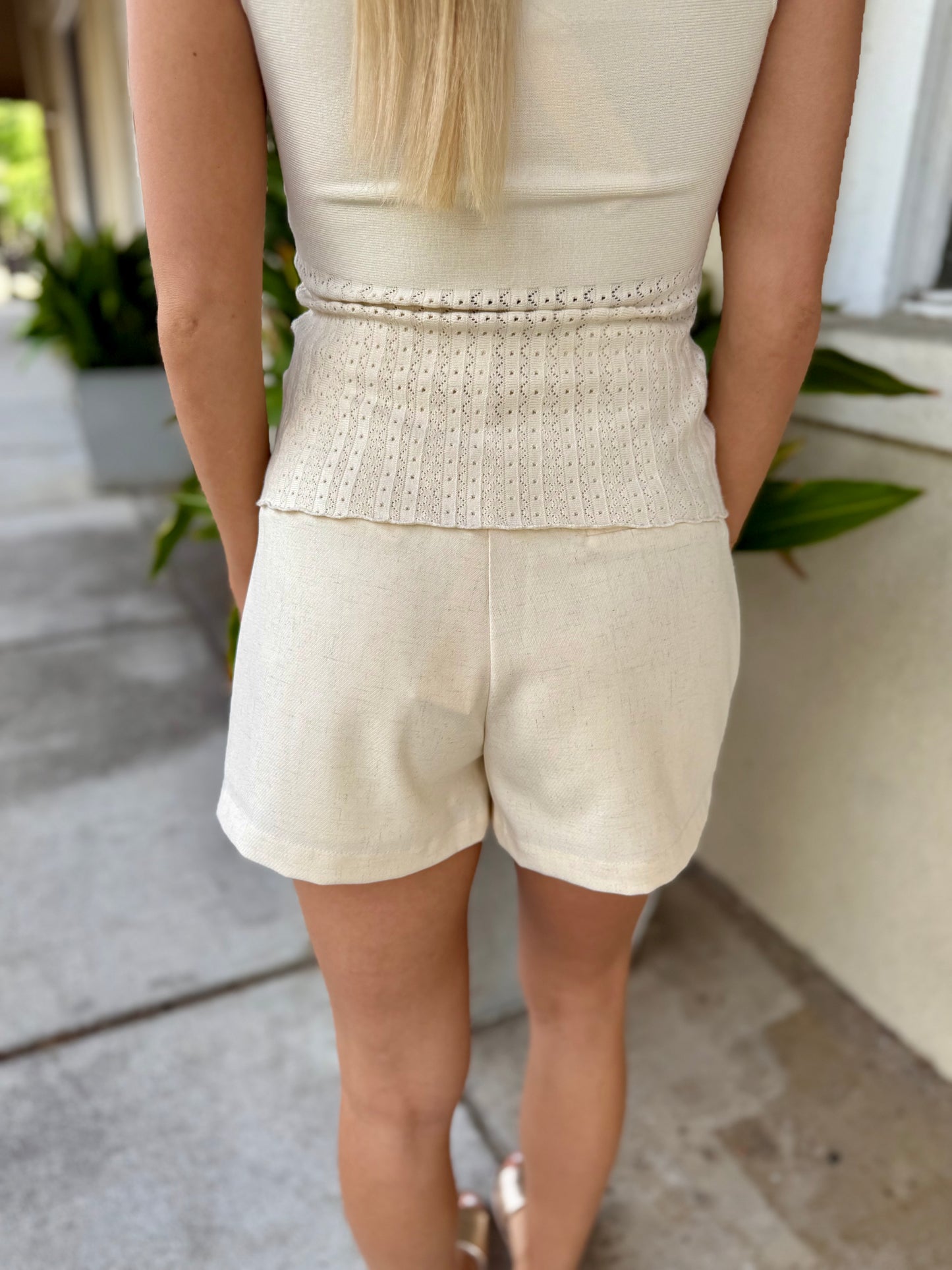 Mariana Shorts- Cream