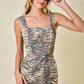 Tiger Denim Mini Dress