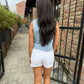Z Supply Sun Seeker Denim Tank- Coastal Water