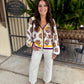 LSU Tiger Rhinestone Cardigan