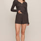 Z Supply Just Right LS Top- Cocoa Bean
