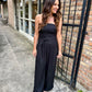 Royale Tube Jumpsuit- Black