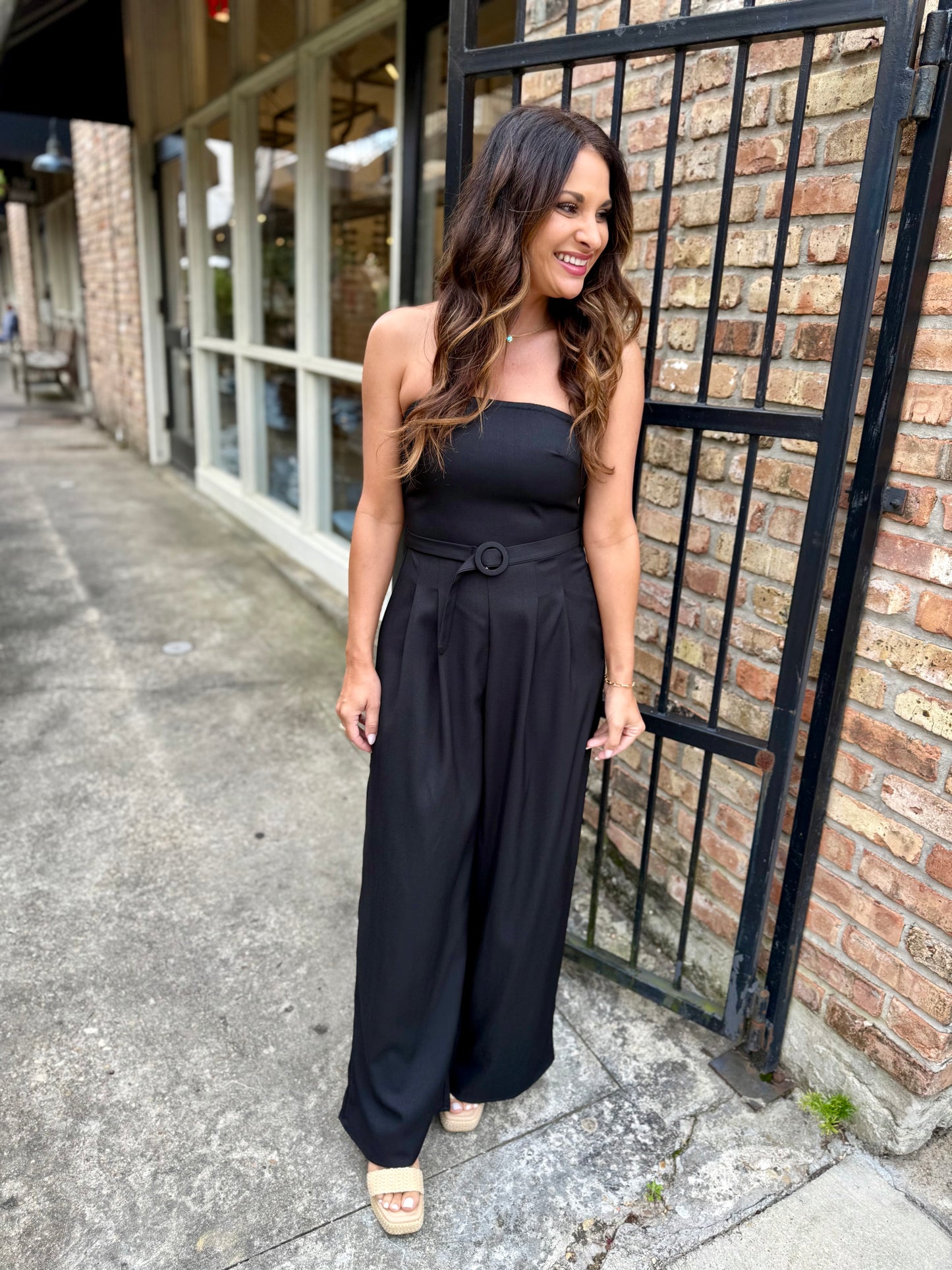 Royale Tube Jumpsuit- Black