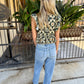 Talia Top- Luxe Trellis