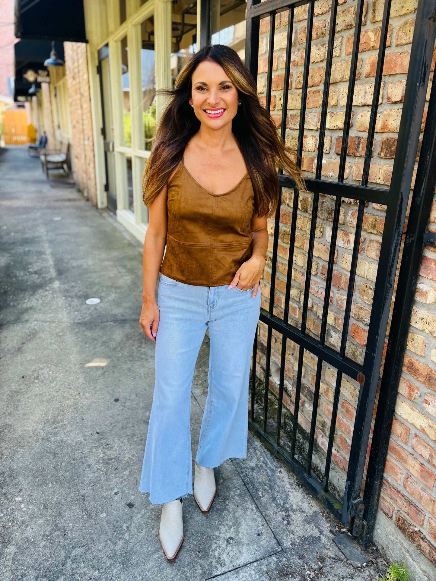 Raani Cami- Graham Taupe