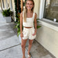 Mariana Shorts- Cream