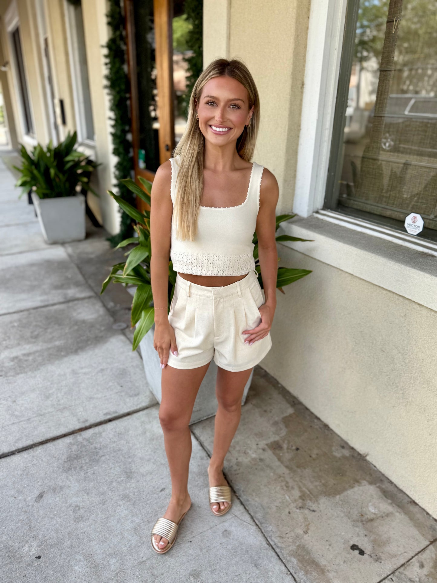 Mariana Shorts- Cream