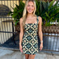 Well Romper- Luxe Trellis