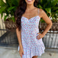 Vivi Romper- Cherry Check