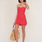 Briony Romper- Scarlet Red
