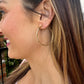 Bamboo Hoops- Gold