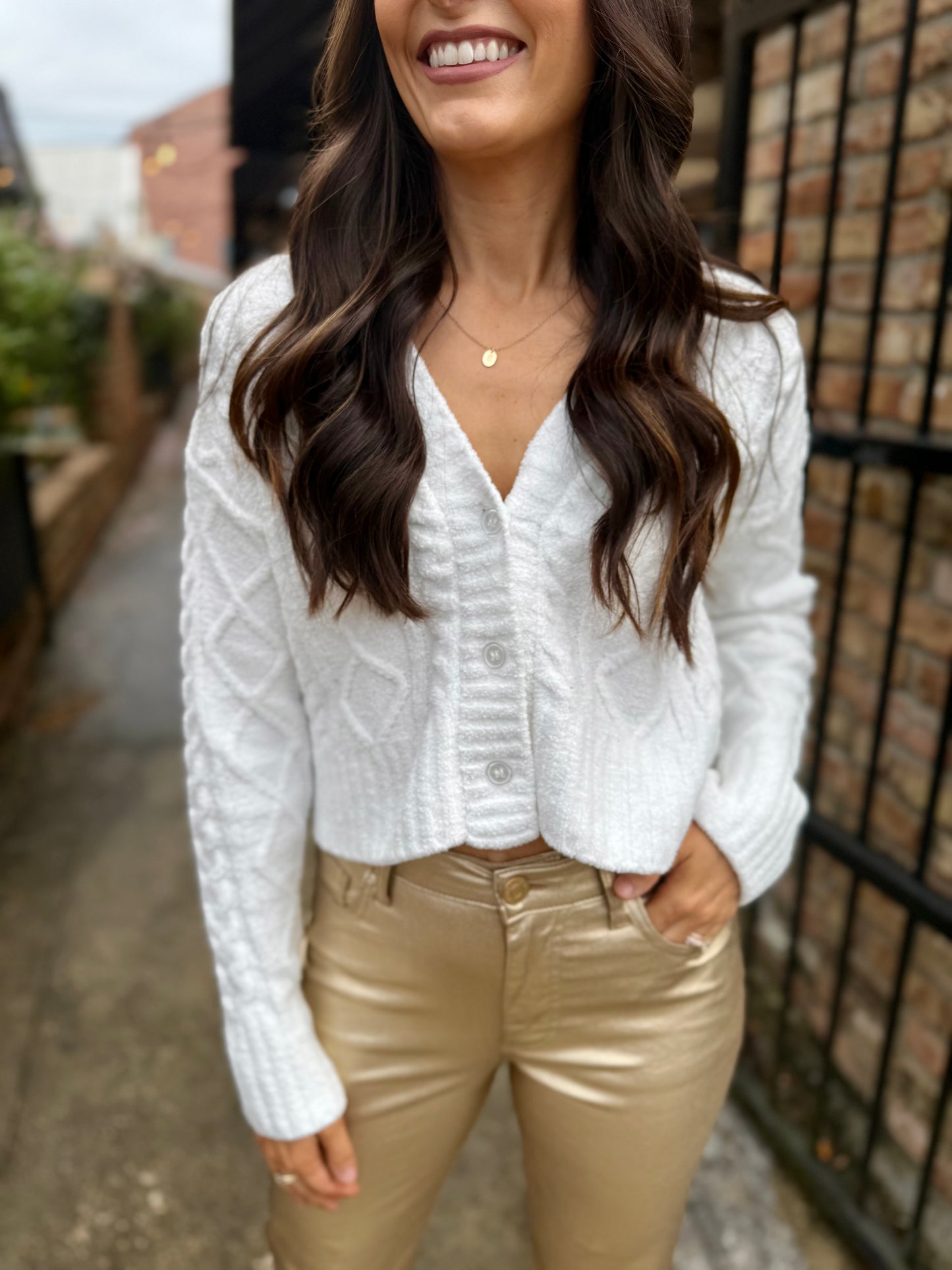 Z Supply Elsa Cable Cardigan