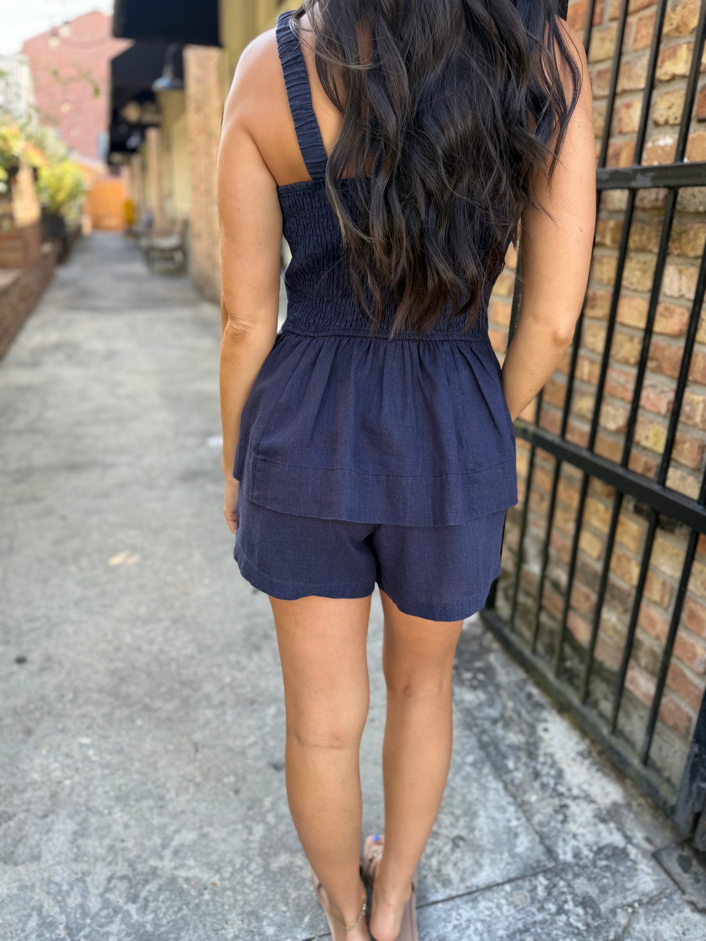 Sarai 2 PC Set- Navy