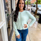 Z Supply Medina Cozy Cardigan- Mint Julep