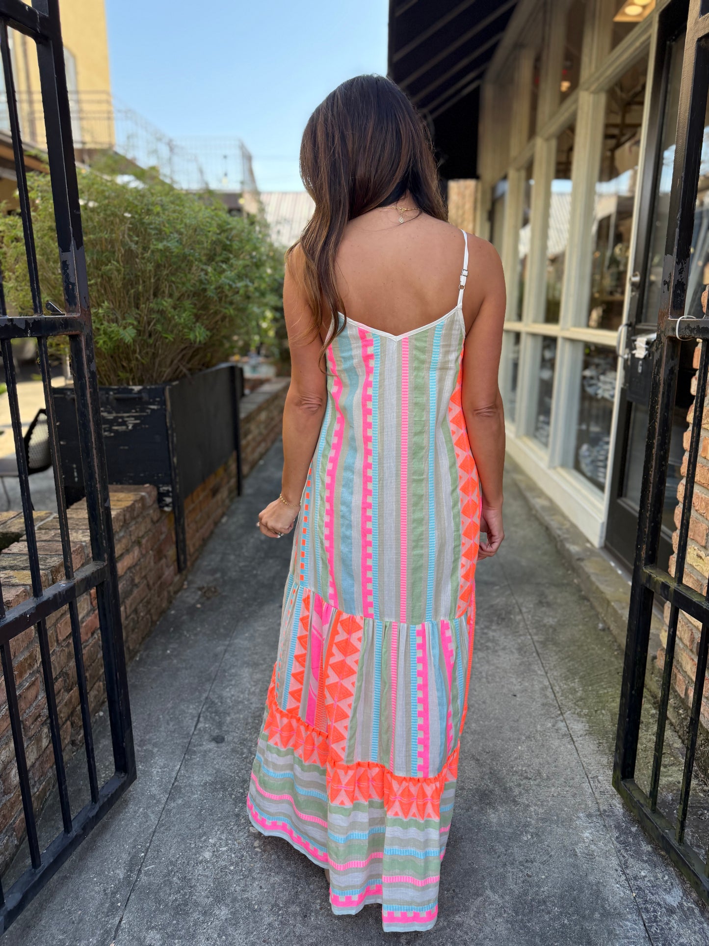 Aztec Maxi Dress