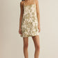 Z Supply Maude Tiki Tide Mini Dress- Island Coconut