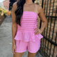 Trish 2 PC Set- Peony Pink