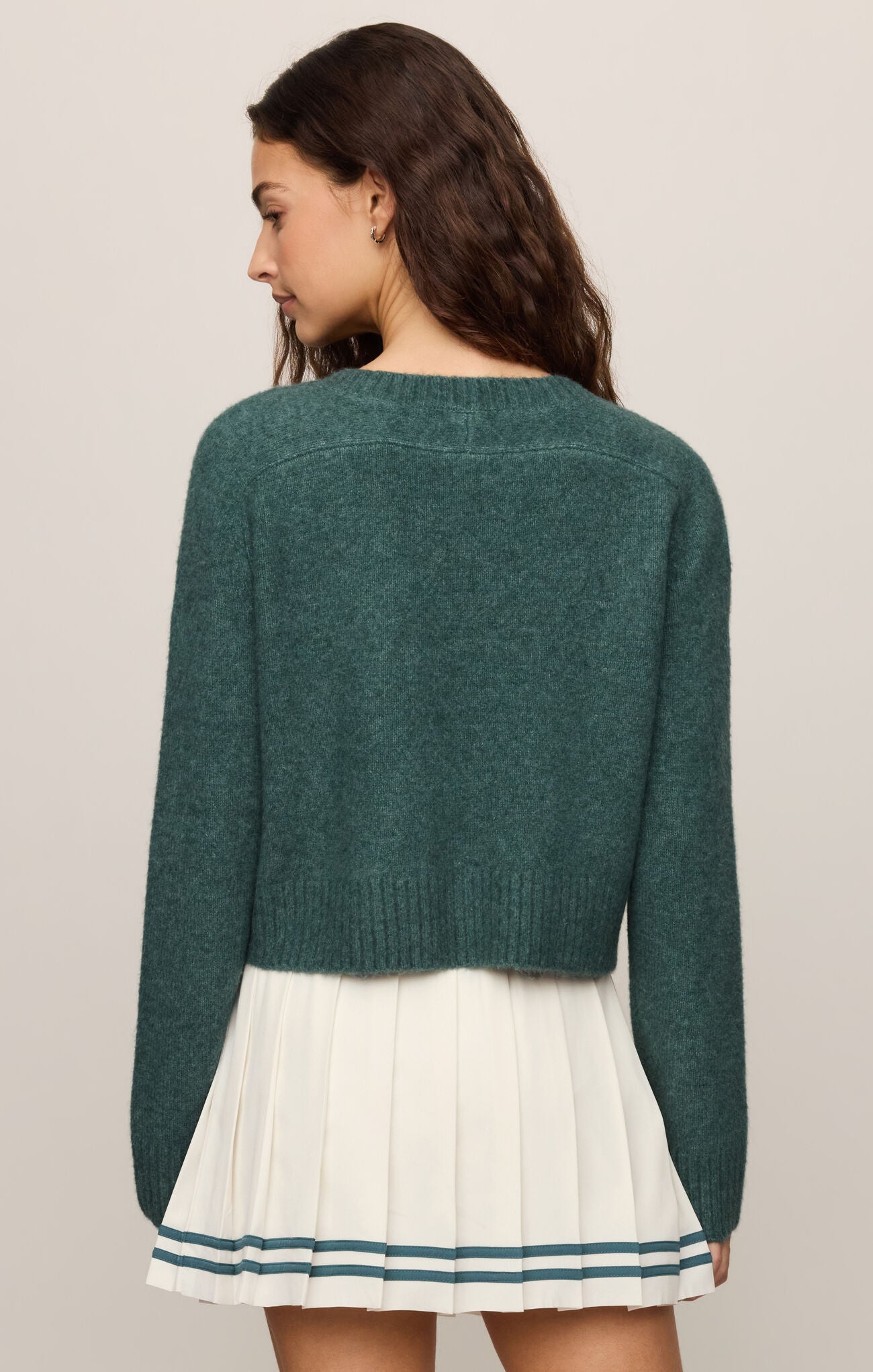 Z Supply Stand In Sweater- Emerald Cove