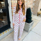 Charlotte Lattice Garland Pajamas