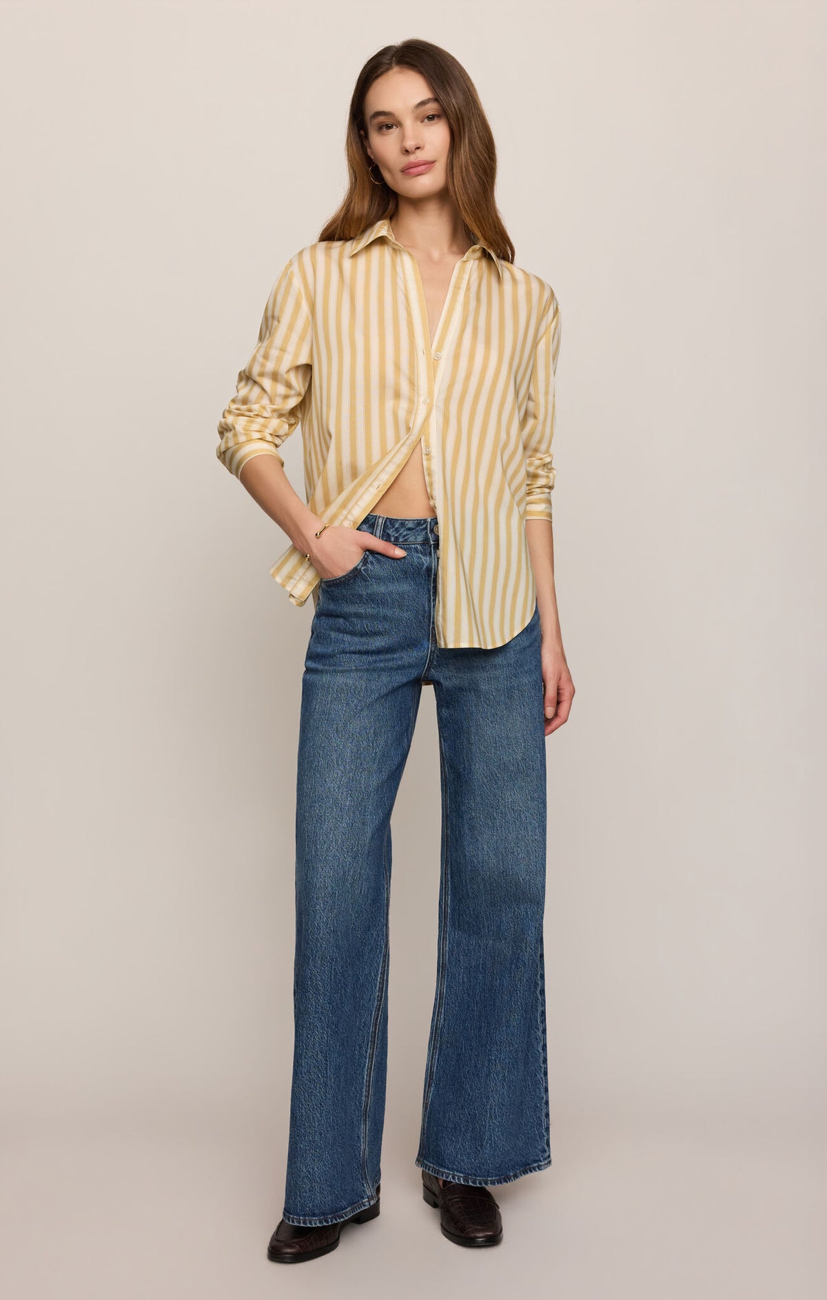 Z Supply Golden Haven Stripe Top