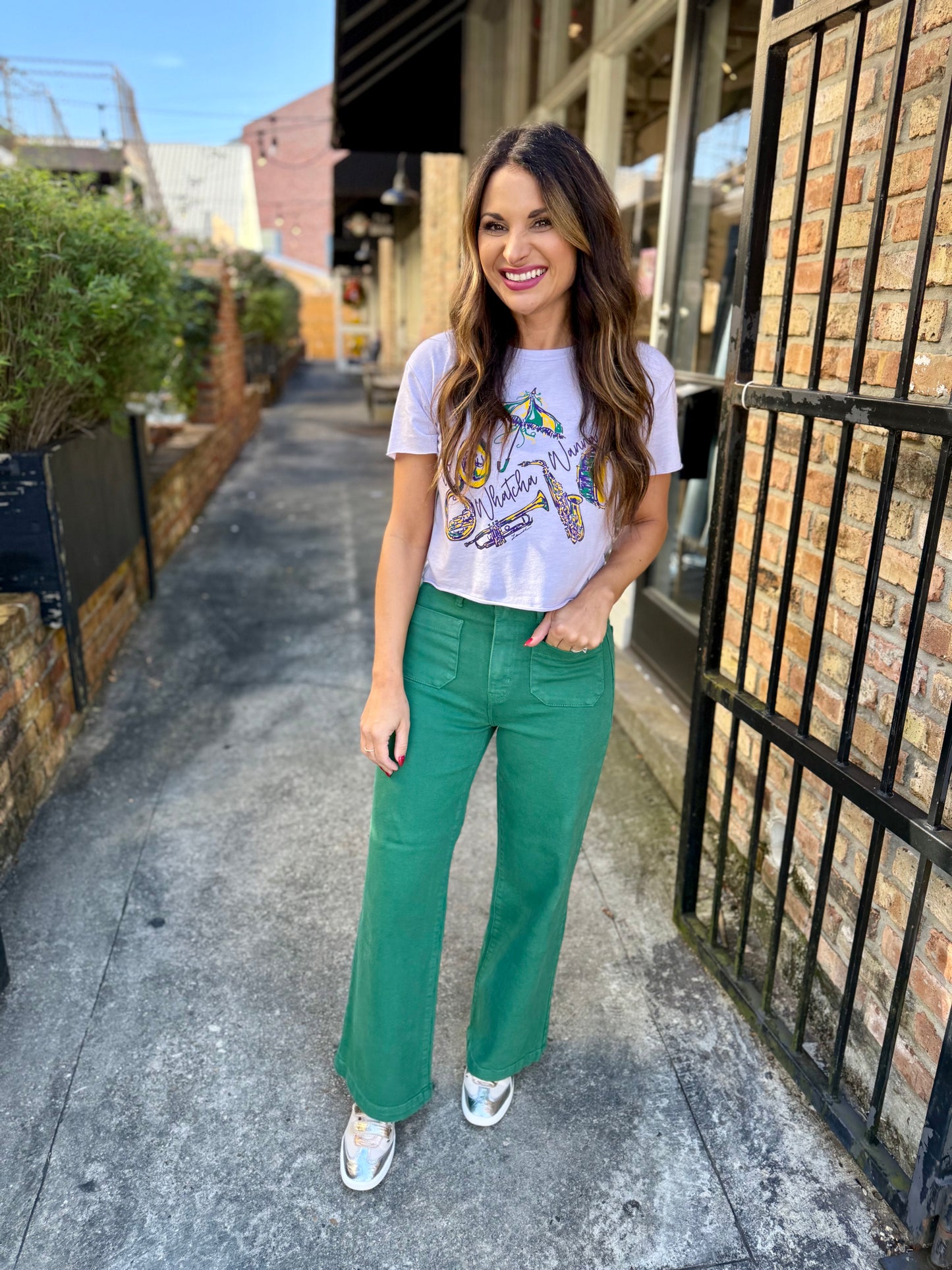 Do Whatcha Wanna CROPPED Tee