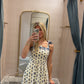 Santa Barbara Dress- Power Blue