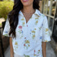 Botanical Skort- Ecru