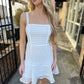 Wren Dress- White