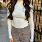 Z Supply Hattie LS Top- Antique White