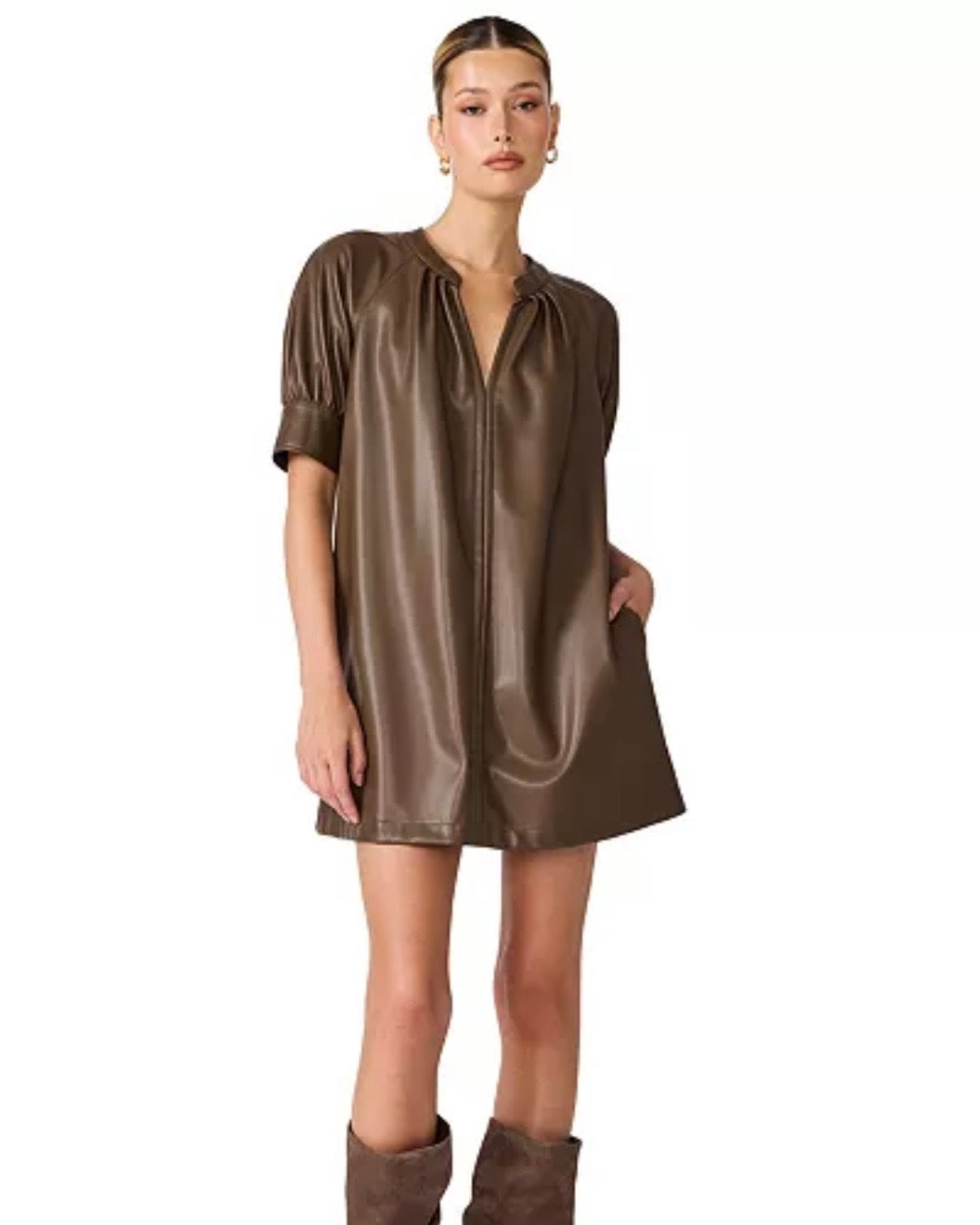 Sharleene Dress- Cocoa