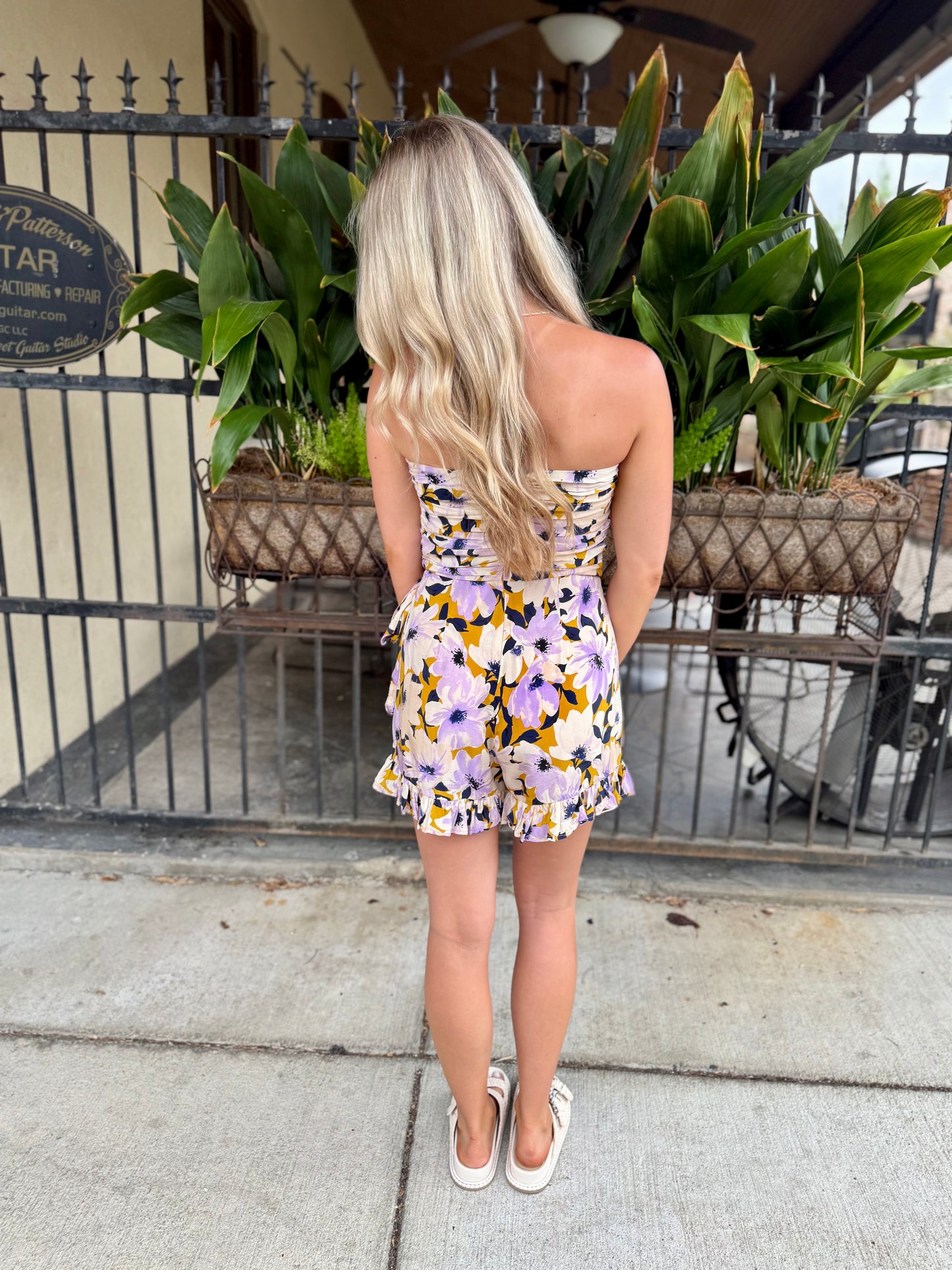 Kara Floral Romper