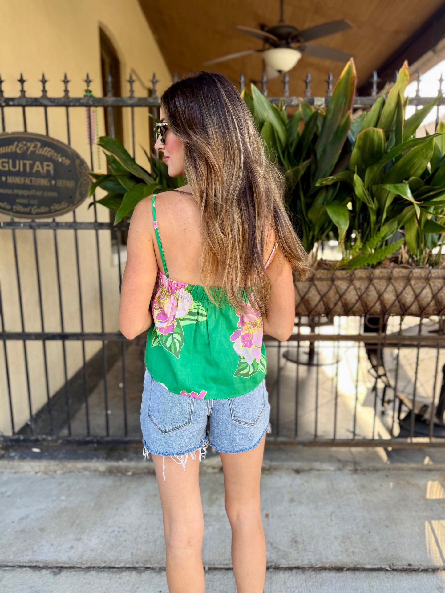 Mason Tank Top- Green