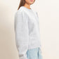 Presley Puff Sleeve Sweatshirt- Heather Gray