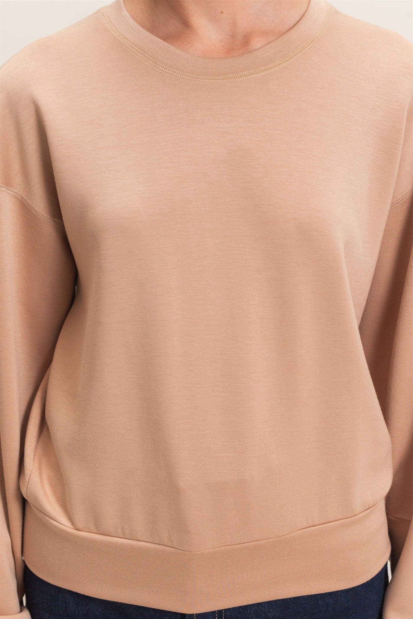 Sebastian Sweatshirt- Dark Taupe