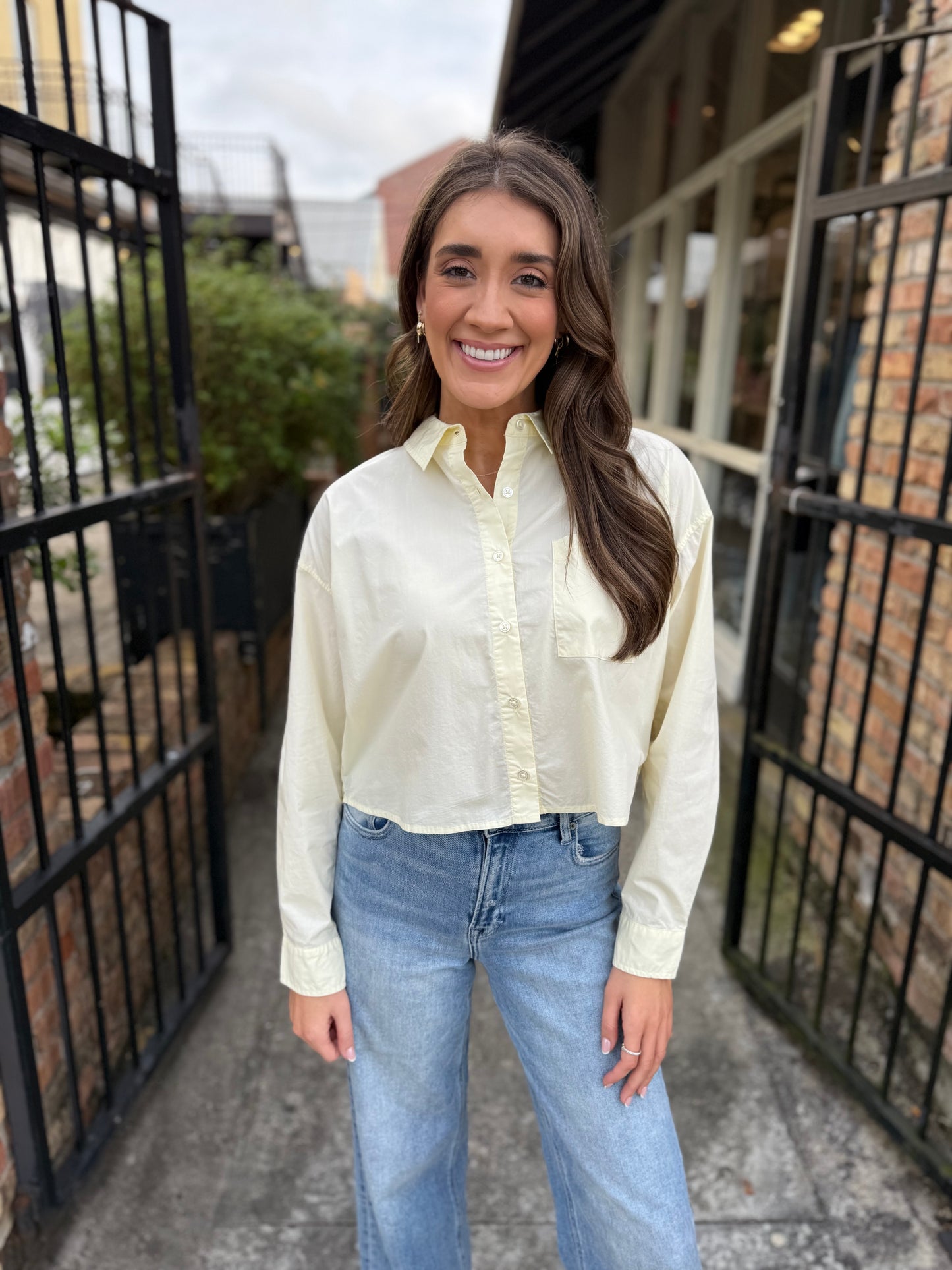 Z Supply Lisette Top- Pineapple