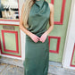 Laurel Maxi Dress- Forest