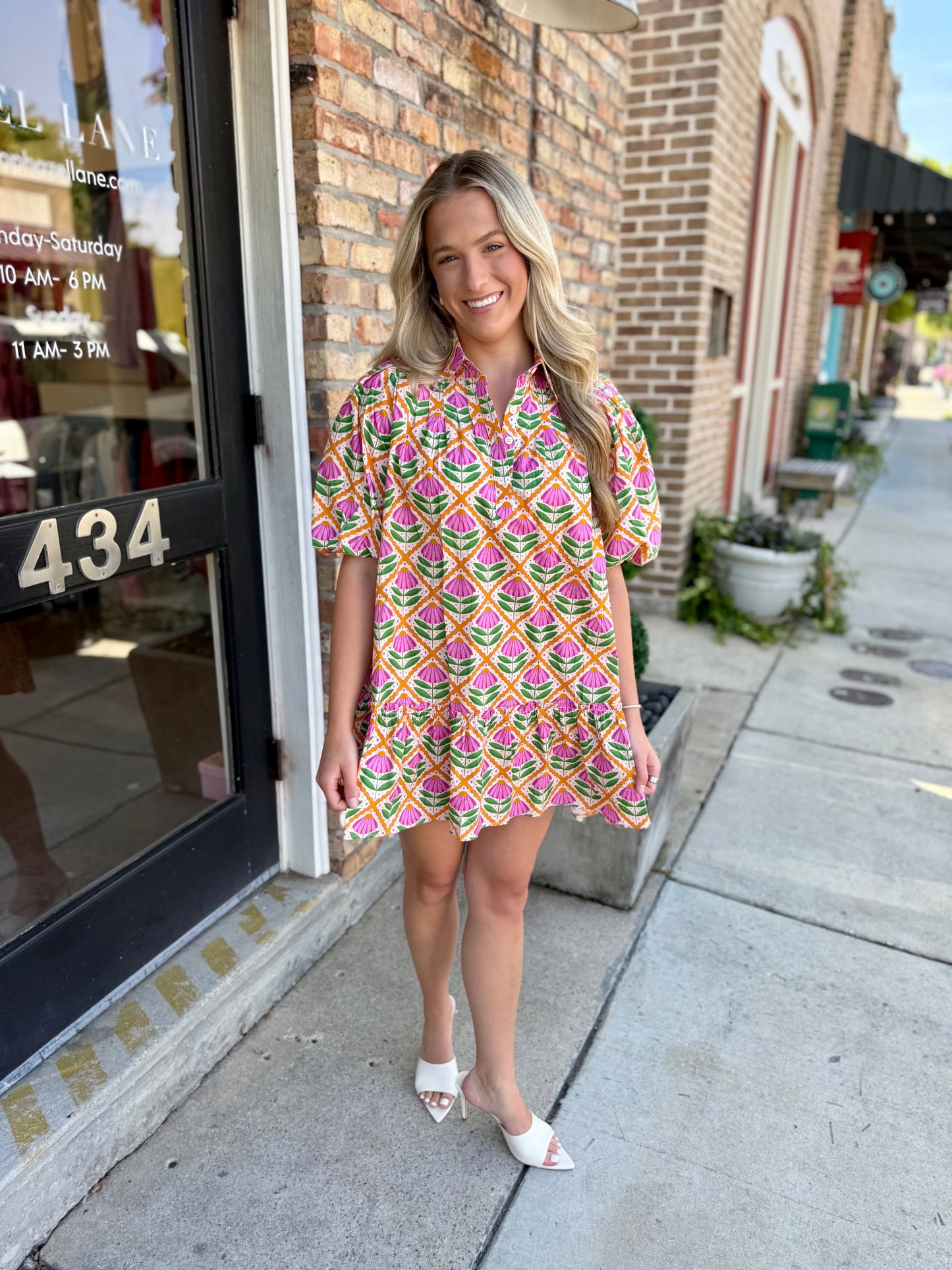 Morgan Dress- Foral Magic