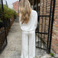 Varsity Striped Cloud Pant- Grey