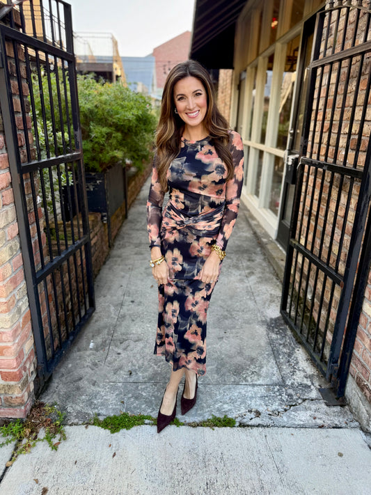 Garden Grit Maxi Dress