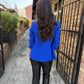 Luna Blazer- Royal Blue