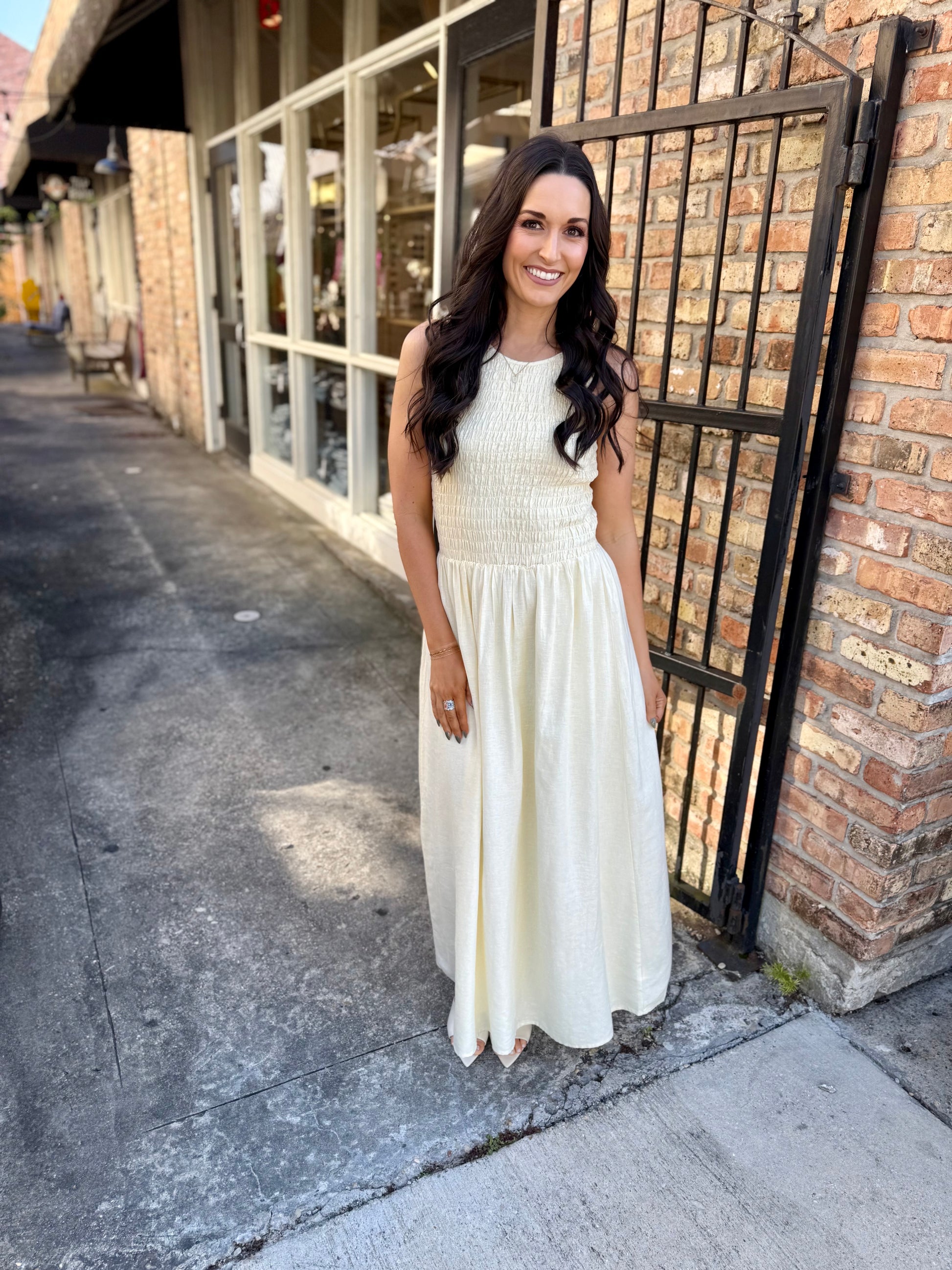 Z Supply Juniper Linen Maxi Dress